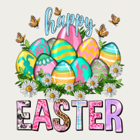 Happy Easter With Eggs Easter Day Zipper Hoodie | Teevron