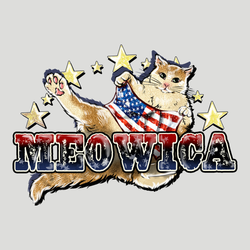 Meowica Cat 4th Of July Zipper Hoodie by HowdyJamesFarm | Teevron
