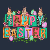 Happy Easter With Plate Letters Easter Day Zipper Hoodie | Teevron