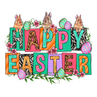Happy Easter with plate letters Easter Day | Teevron