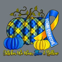 October We Wear Blue And Yellow With Pumpkins Heavyweight Sweatshirt | Teevron