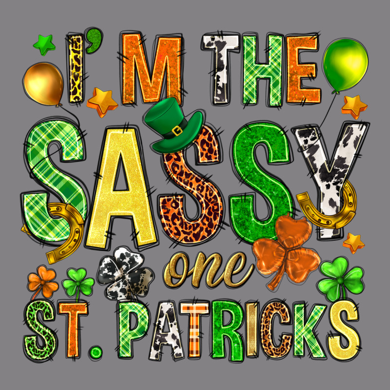 I'm The Sassy One St. Patrick's Heavyweight Hoodie by HowdyJamesFarm | Teevron