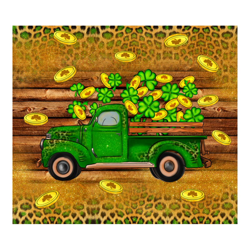 St Patricks Day Truck Premium Tee by Artiststas | Teevron