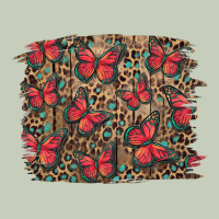 Easter Butterflies Background Ladies Tee | Teevron