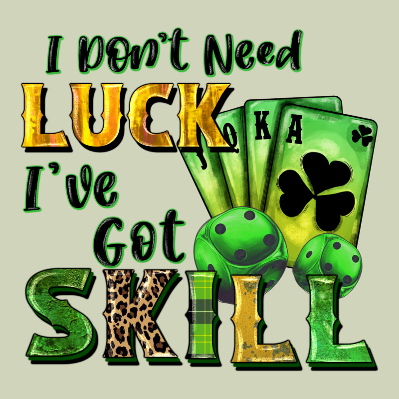 I Don't Need Luck I've Got Skill Heavyweight Hoodie by CowGirlArtShop | Teevron