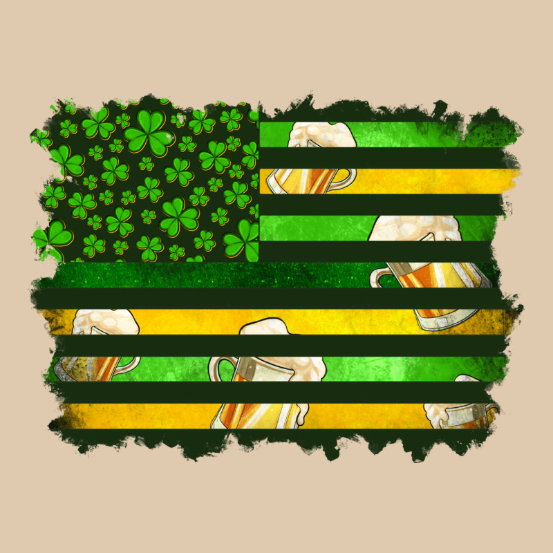 St Patrick's Day American Flag Heavyweight Sweatshirt by Artiststas | Teevron