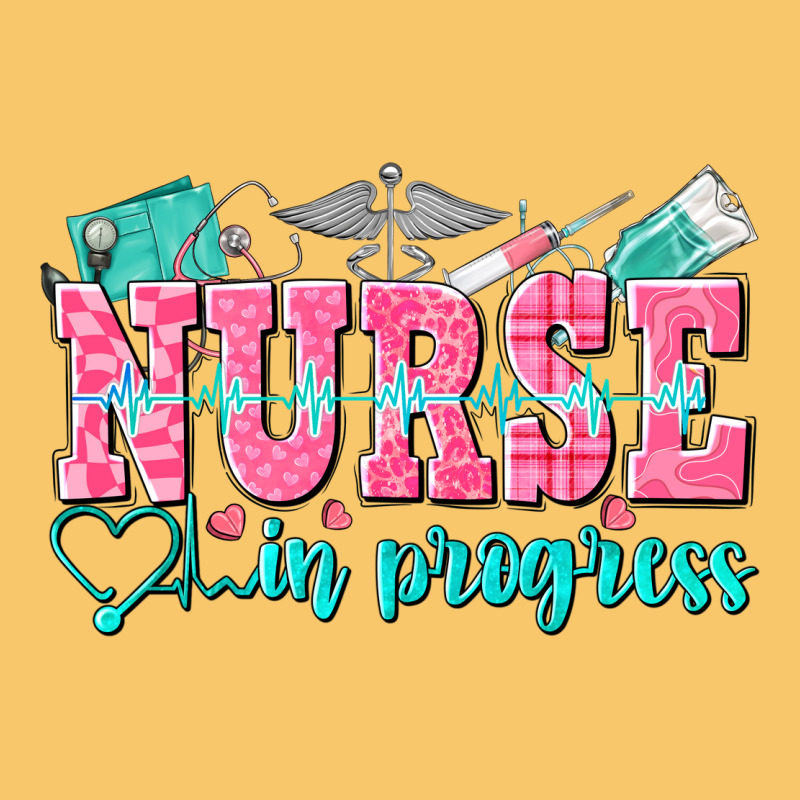 Nurse In Progress Vintage Hoodie by NancyCooperArtShop | Teevron