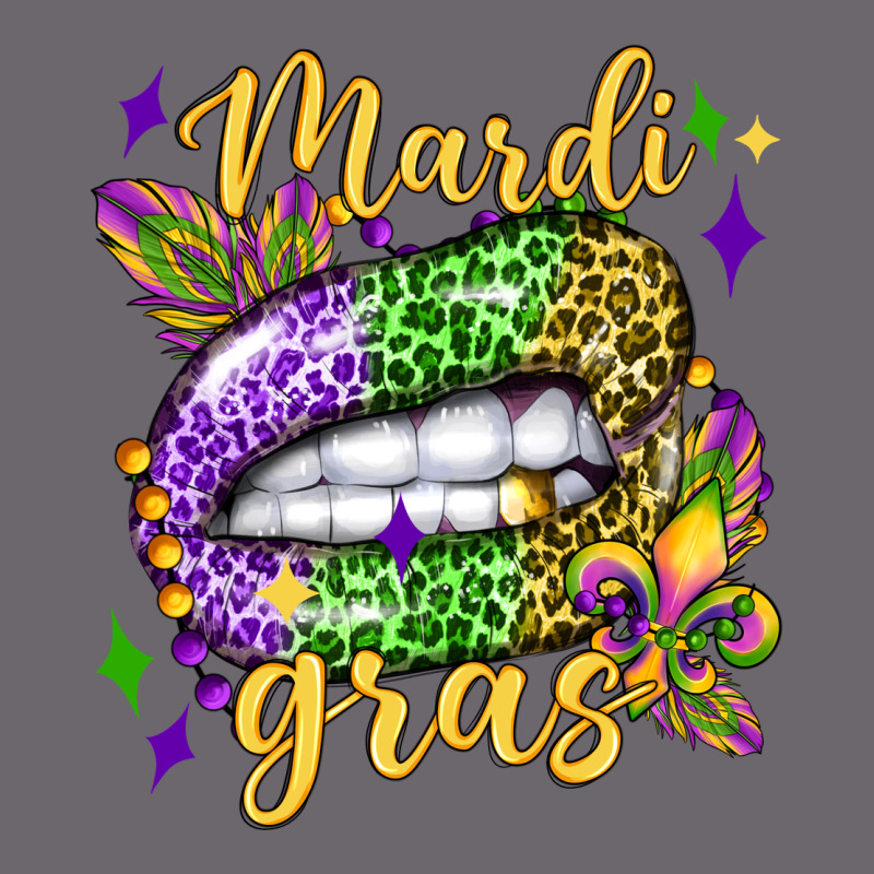 Mardi Gras With  Lip Olivia Premium Sweatshirt by OliviaCreatesArt | Teevron
