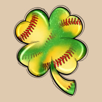 St. Patrick's Day Clover Softball Heavyweight Sweatshirt | Teevron