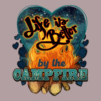 Life Is Better By The Campfire Vintage Hoodie | Teevron