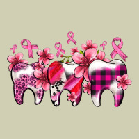Cancer Ribbon With Teeth Heavy Core Tee | Teevron