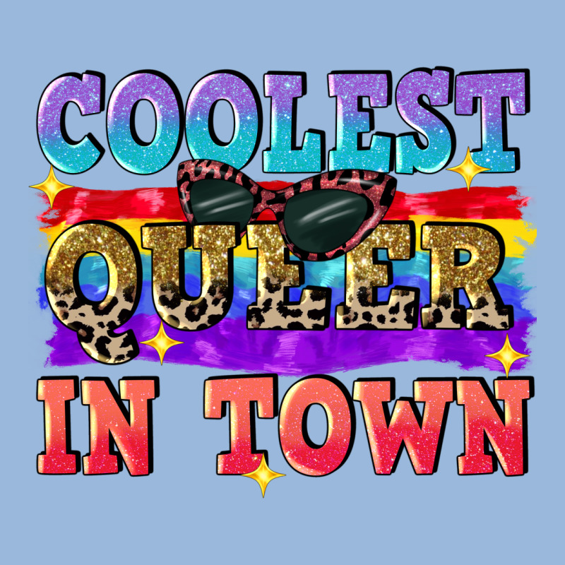 Coolest Queer In Town Premium Hoodie by CowGirlArtShop | Teevron