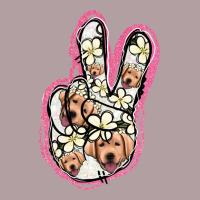 Jack Russel Peace Sign Vintage Hoodie | Teevron