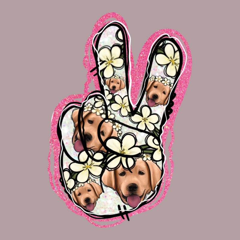Jack Russel Peace Sign Vintage Hoodie by Jasminsmagicworld | Teevron