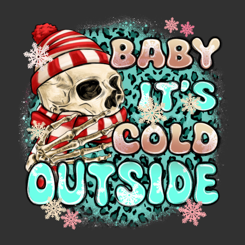 Baby Its Cold Outside Skeleton Urban Heavy Tee by MaliasSmallBusiness | Teevron