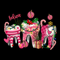 Pink Christmas Teeth Heavy Core Tee | Teevron