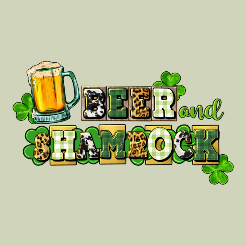 Beer And Shamrock Heavyweight Hoodie by CowGirlArtShop | Teevron