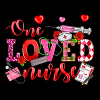 One Loved Nurse Valentine's Day Premium Sweatshirt | Teevron