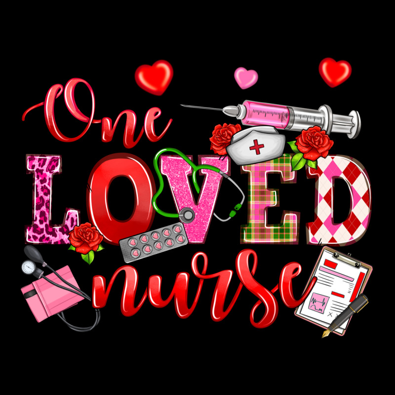 One Loved Nurse Valentine's Day Premium Sweatshirt by OliviaCreatesArt | Teevron
