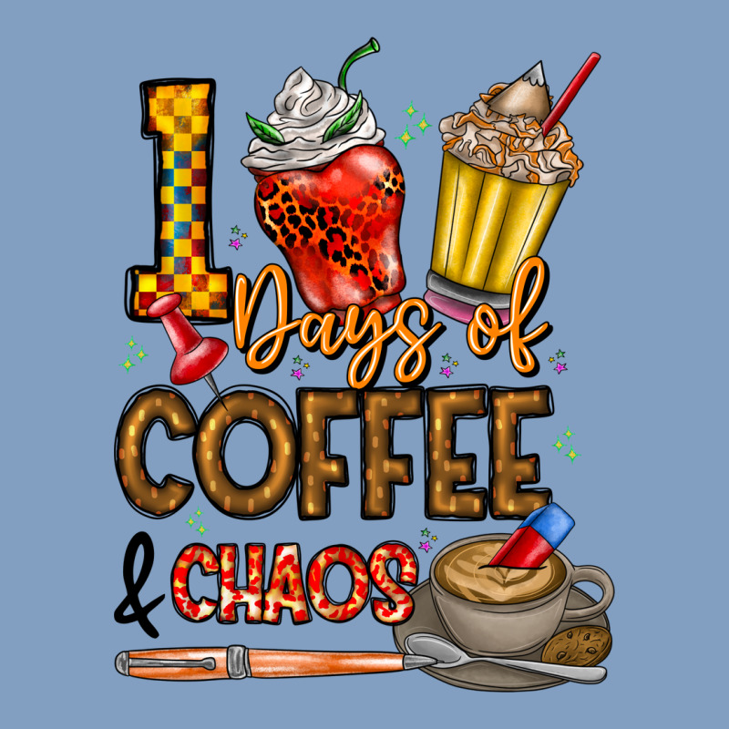 100. Days Of Coffee  Chaos Urban Hoodie by CowhideDigitalArt | Teevron