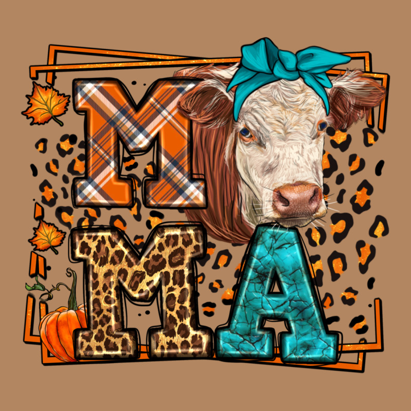 Western Fall Cow Mama Long Sleeve Tee by LillyAllenDesigns | Teevron