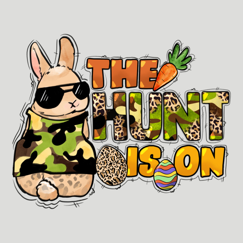 The Hunt Is On Easter Day Zipper Hoodie by HowdyJamesFarm | Teevron
