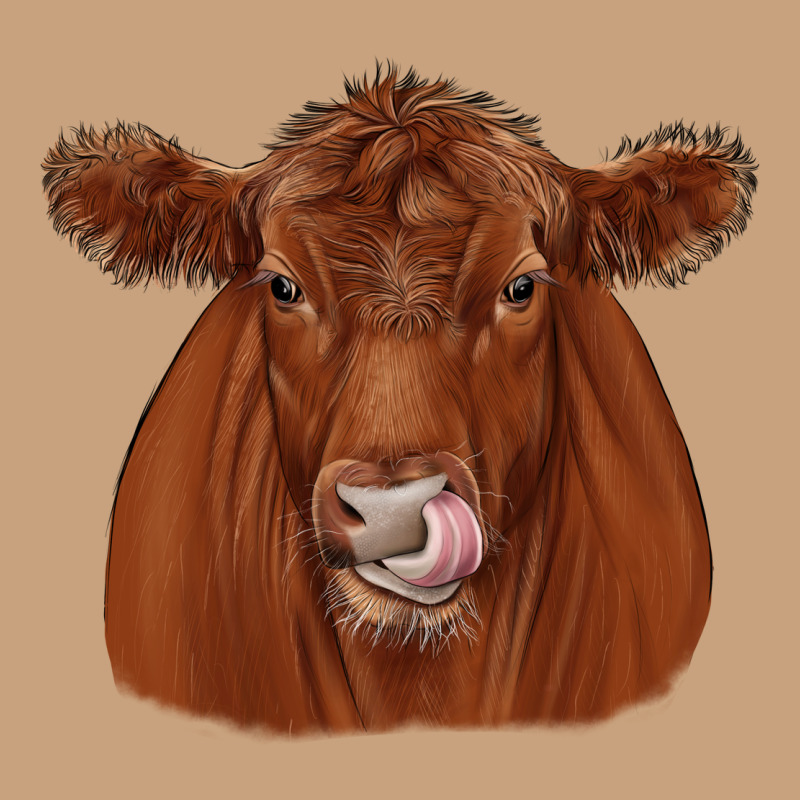 Red Angus Vintage Tee by JahusDesignShop | Teevron
