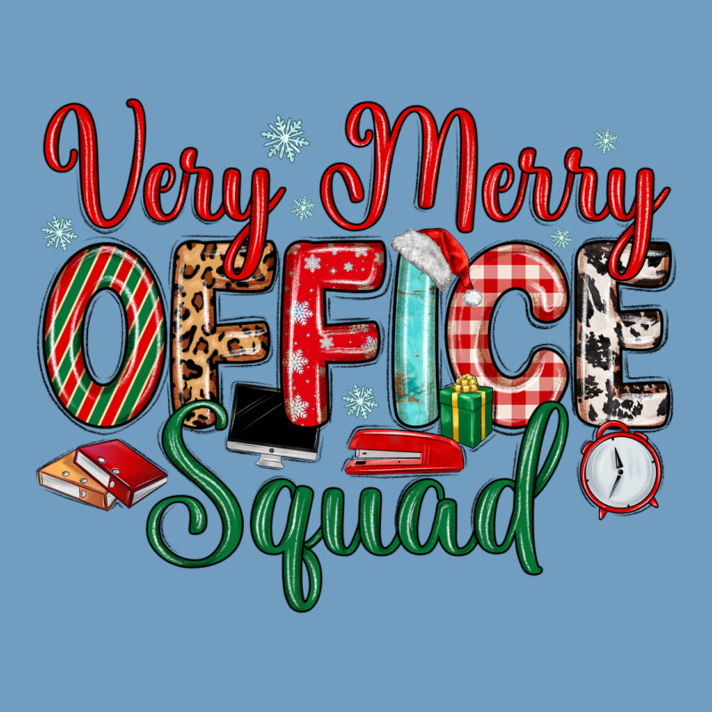 Very Merry Office Squad Urban Heavy Tee by MaliasSmallBusiness | Teevron