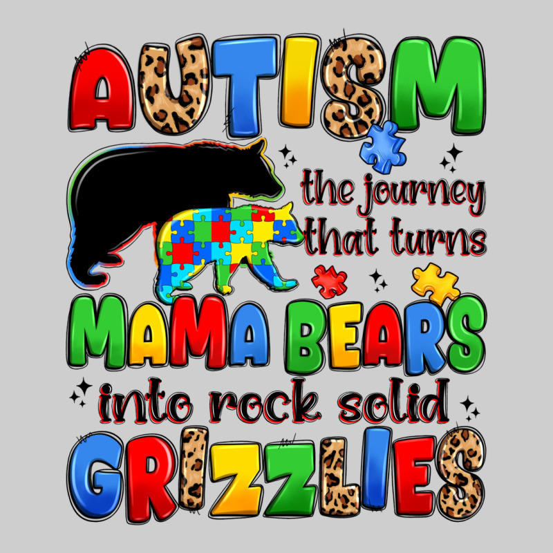 Autism The Journey That Turns Mama Bears Premium Tee by JahusDesignShop | Teevron