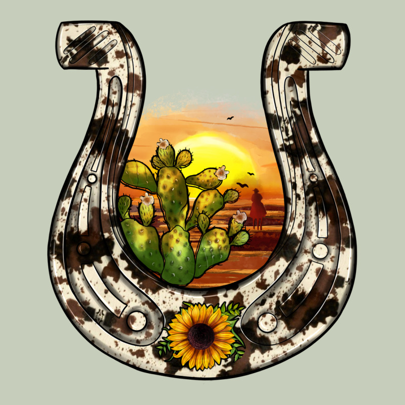 Horseshoe Sunset Ladies Tee by JahusDesignShop | Teevron
