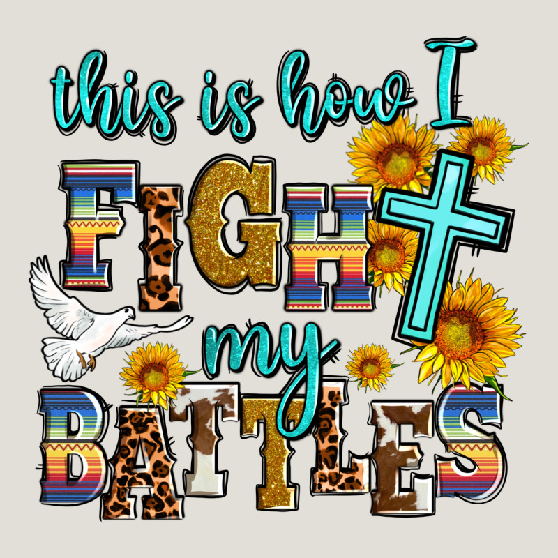 This Is How I Fight My Battles Heavy Core Tee by AdoDesignShop | Teevron