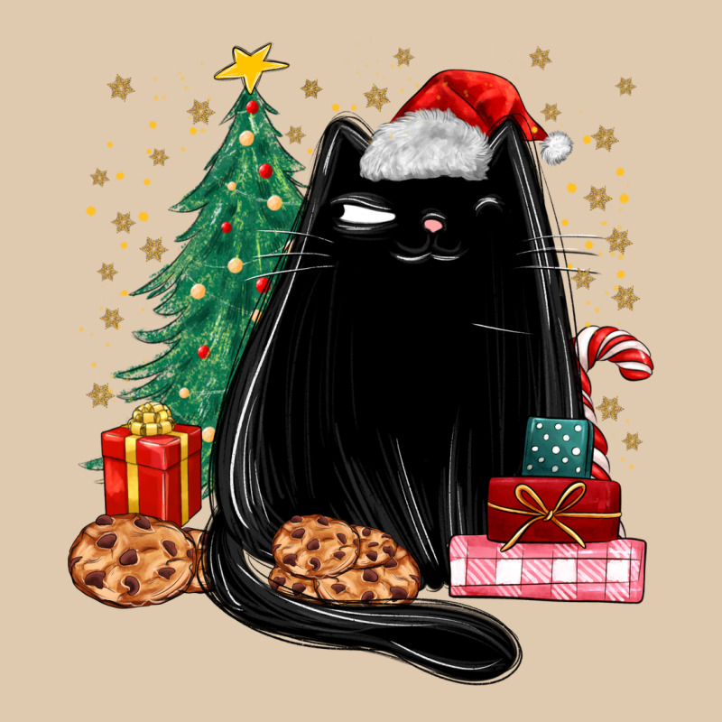 Christmas Black Cat Classic Tee by MaliasSmallBusiness | Teevron