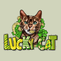Lucky Cat St. Patrick's Heavyweight Hoodie | Teevron