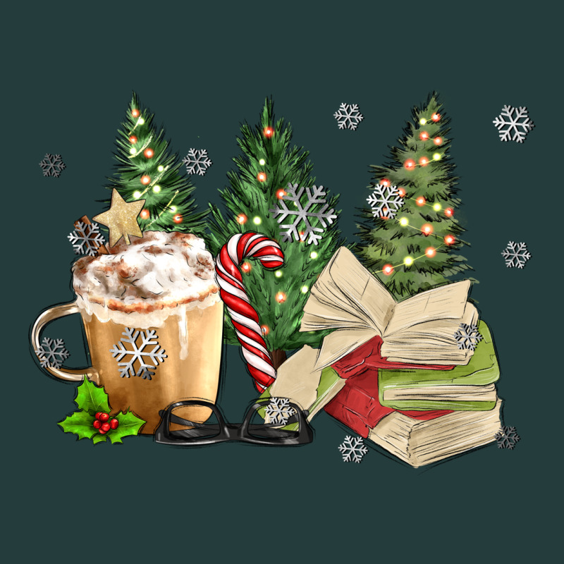 Christmas Coffee And Book Classic Tee by MaliasSmallBusiness | Teevron