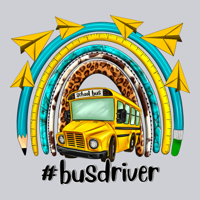 Bus Driver Rainbow Classic Tee by NancyCooperArtShop | Teevron