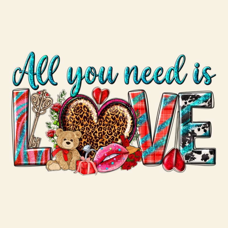 All You Need Is Love Vintage Tee by NancyCooperArtShop | Teevron