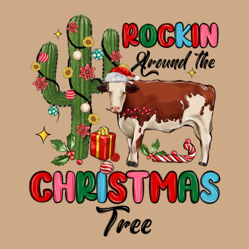 Rockin Around The Christmas Tree Vintage Hoodie by MaliasSmallBusiness | Teevron