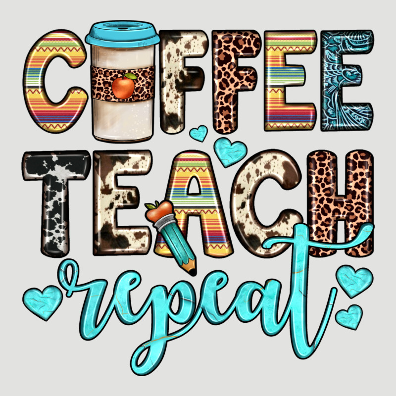 Coffee Teach Repeat Classic Tee by JahusDesignShop | Teevron