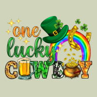 One Lucky Cowboy St. Patricks Day Heavyweight Hoodie | Teevron
