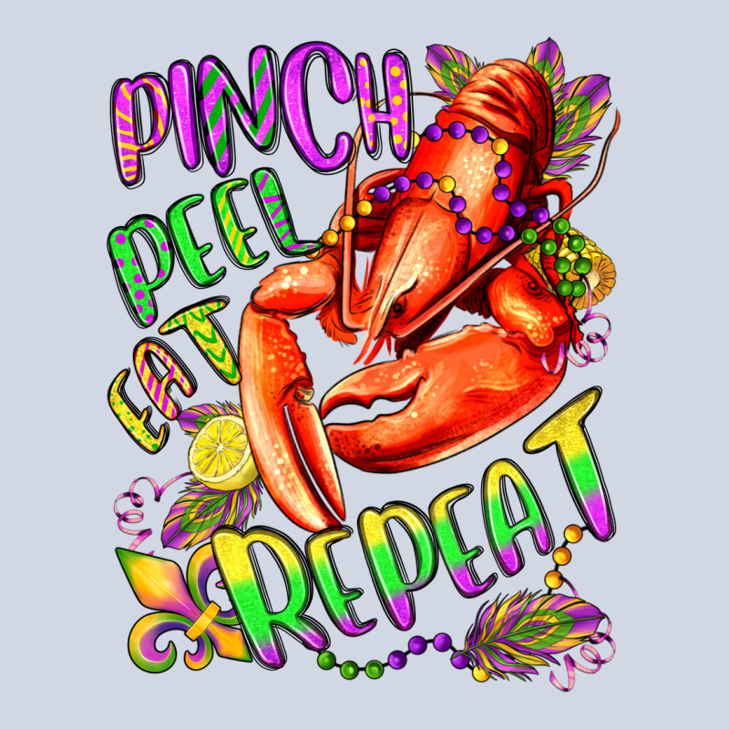 Pinch Peel Eat Repeat Mardi Gras Olivia Premium Sweatshirt by OliviaCreatesArt | Teevron