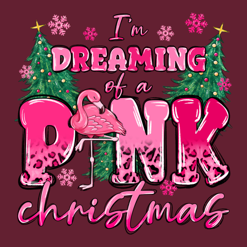 I'm Dreaming Of A Pink Christmas Flamingo Classic Tee by MaliasSmallBusiness | Teevron