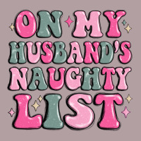 On My Husband's Naughty List Vintage Hoodie | Teevron