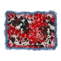 bandana cowhide denim background | Teevron
