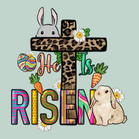 He Is Risen Easter Day Zipper Hoodie | Teevron