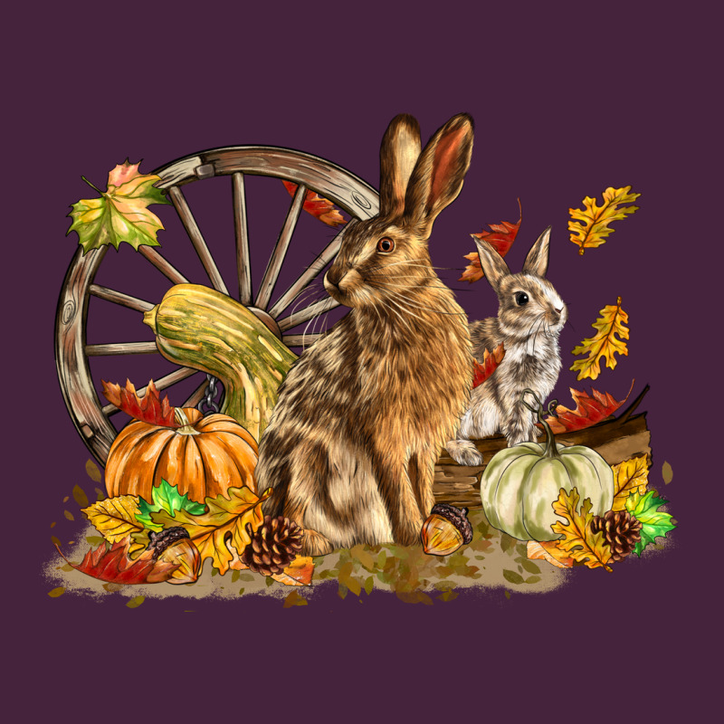 Fall Rabbit Long Sleeve Tee by LillyAllenDesigns | Teevron