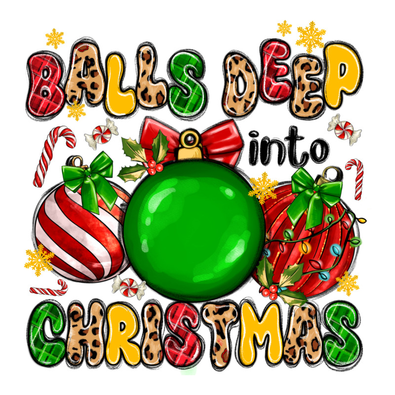 Balls Deep Into Christmas Urban Heavy Tee by MaliasSmallBusiness | Teevron