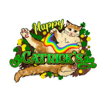 St. Patrick's Day cat | Teevron