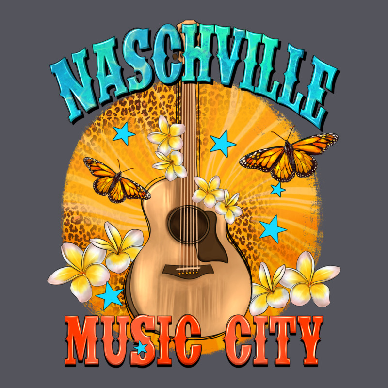 Naschville Music City Vintage Hoodie by NancyCooperArtShop | Teevron