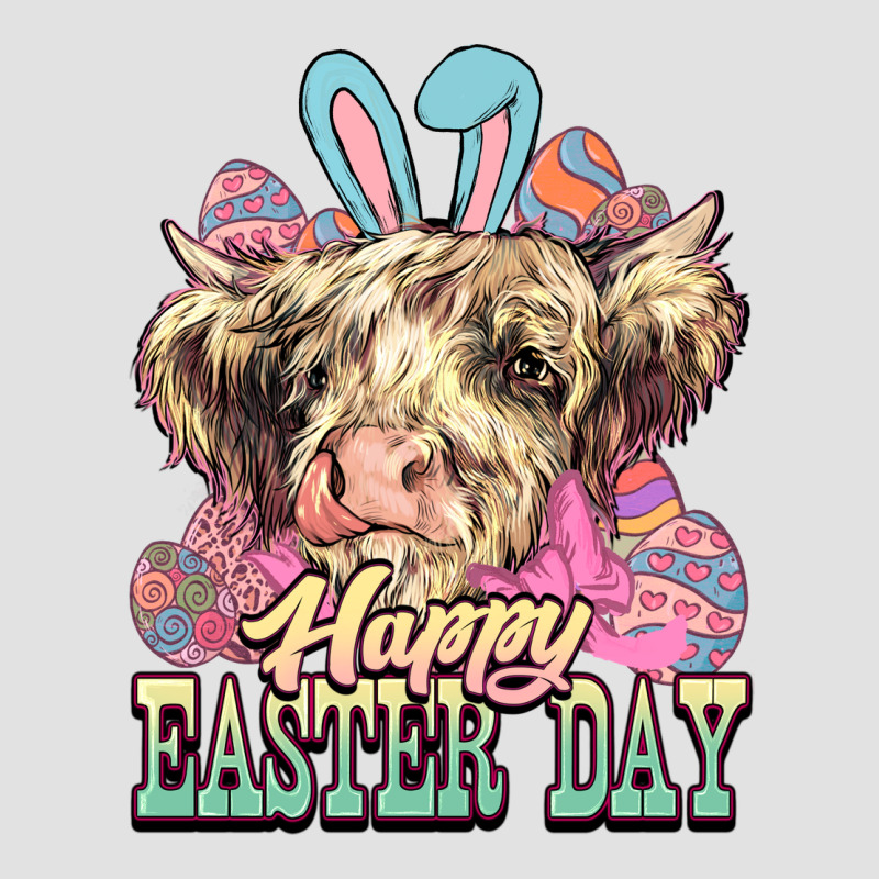 Happy Easter Day Cow Premium Hoodie by HowdyJamesFarm | Teevron