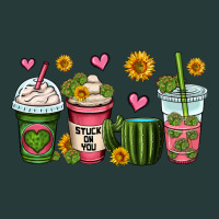 Stuck On You Cactus Coffee Cups Premium Sweatshirt | Teevron